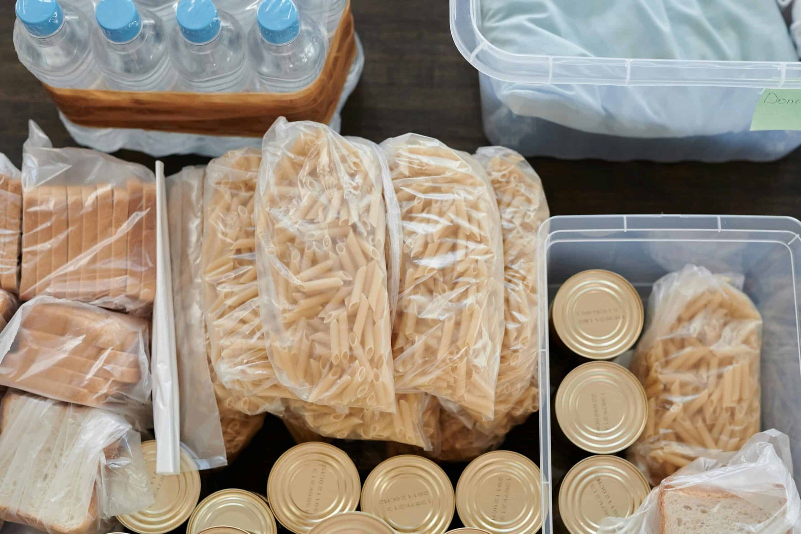 packaged food kit