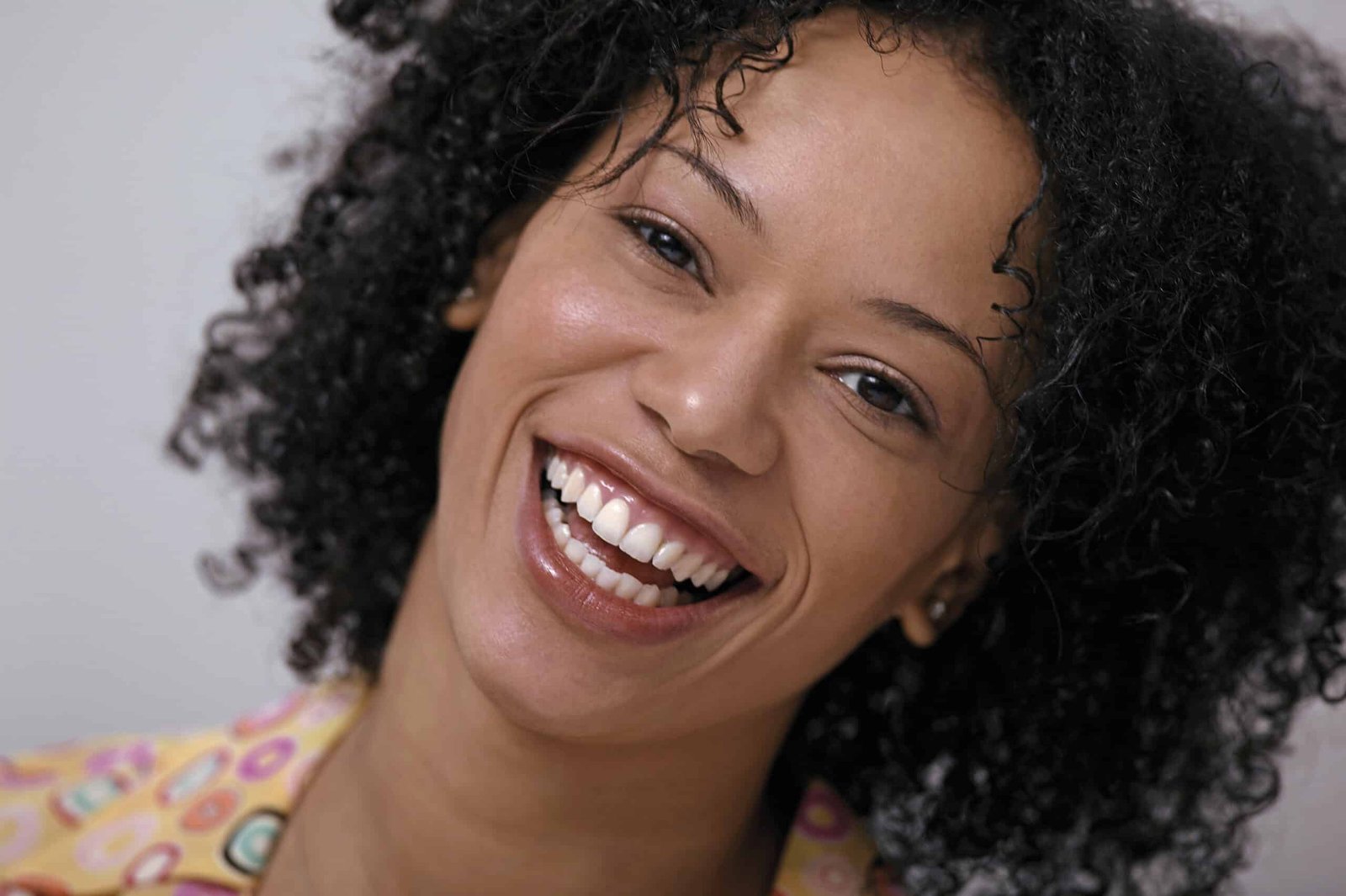 Woman laughing