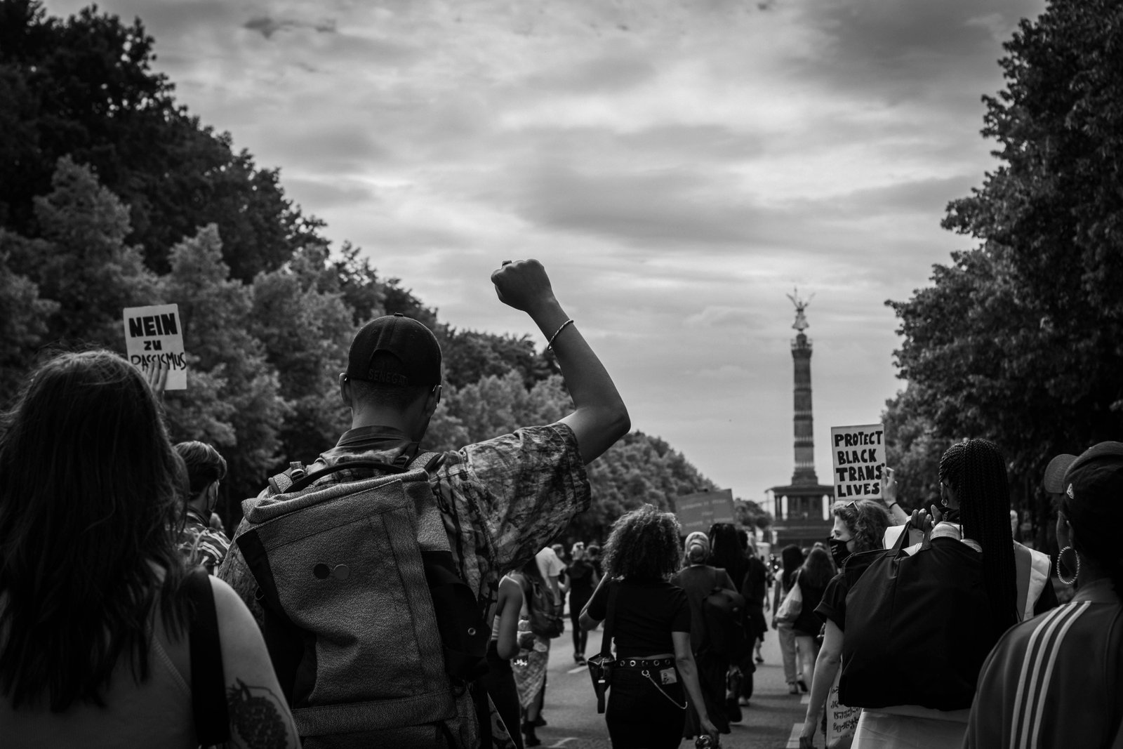 people in a protest - Importance of Freedom of Speech