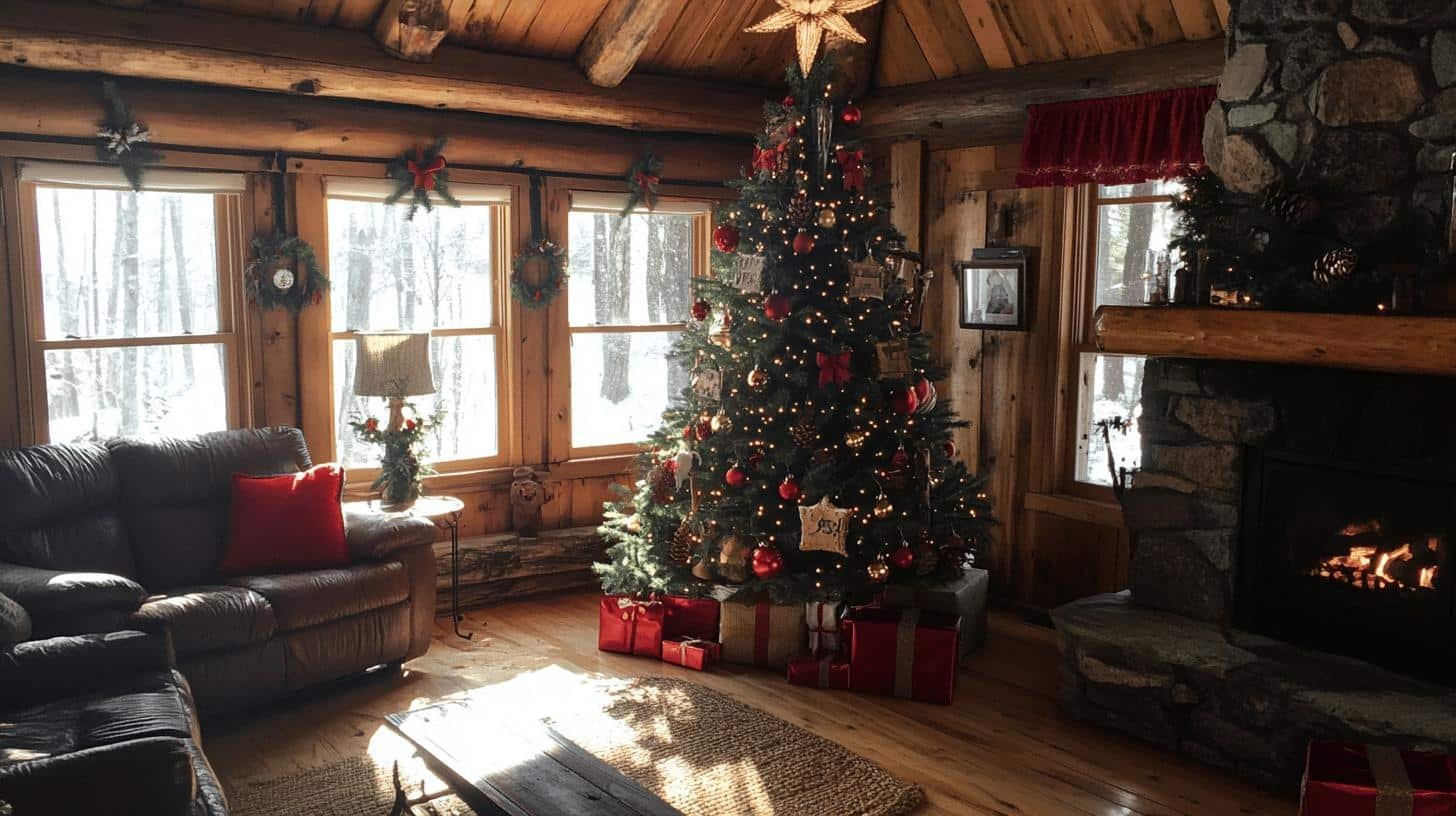 rustic decorations for Christmas