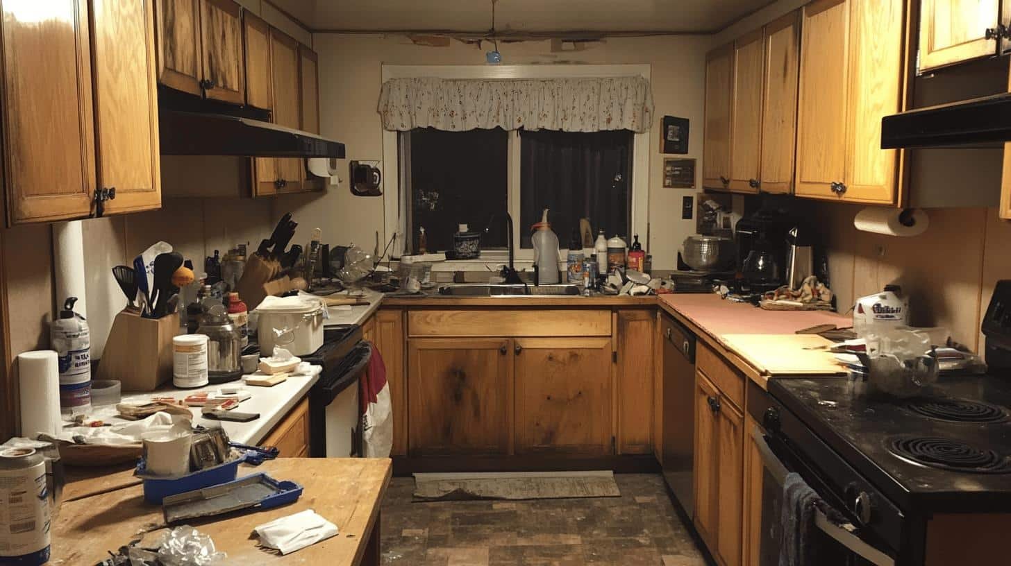 Preparation to get a smooth finish when painting kitchen cabinets